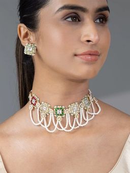Joules By Radhika - Multi-Colour Laina Jewellery Set