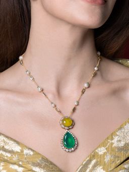 Joules By Radhika - Multi-Colour Reyanshi Necklace