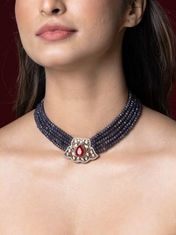 Joules By Radhika - Red Bhavika Choker