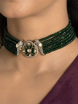 Joules By Radhika - White Jahnavi Jewellery Set