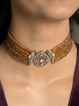 Joules By Radhika - White Zeenat Jewellery Set
