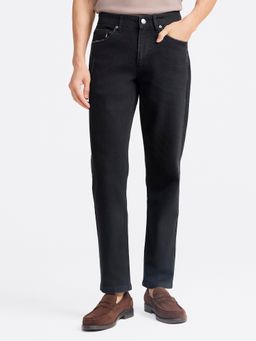 Andamen - Men Stretchable Black Cotton Elastane Slim Fit Jeans