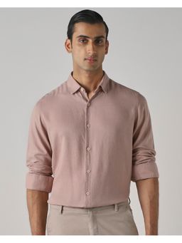 Mufti - Dusty Rose Pink Solid Shirt