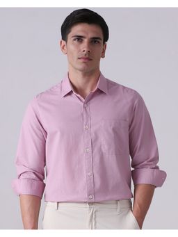 Mufti - Muted Lilac Purple Solid Shirt