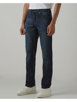 Mufti - Blue Solid Jeans