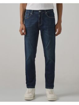 Mufti - Deep Indigo Solid Jeans