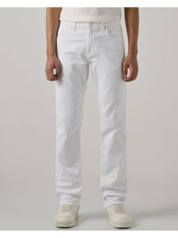 Mufti - Snow White Solid Jeans