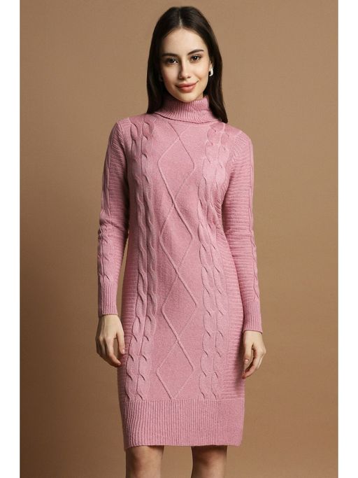 allen solly pink dress Buy Girls Pink Printed Knee Length Casual Dress Online - 39737651