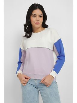 Allen Solly - Women Multi-Color Round Neck Sweatshirt