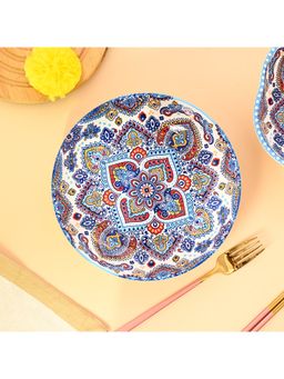 Voncasa - Ceramic Light Blue Color Serving Dish