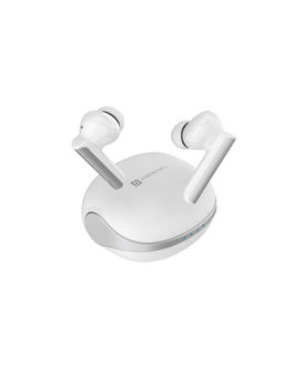 Portronics - Harmonics Twins 27 Smart TWS Earbuds with ANC+ENC Noise Cancelling White POR-1704