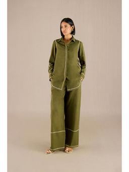AMPM - Olive Meg Co-Ord (Set of 2)