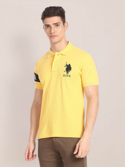 U.S. POLO ASSN. - Logo Detail Pique Polo T-Shirt
