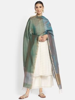 Fabindia - Cotton Silk Solid Dupatta