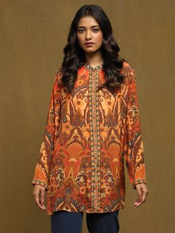 Ritu Kumar - Orange Mandala Kurti