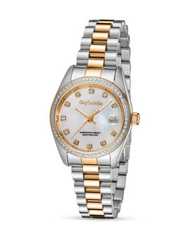 Guy Laroche - Rose Mother of Pearl White Quartz Watch for Women - GLWLH0001919 (Medium)