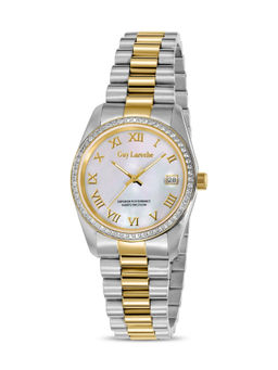 Guy Laroche - Rosalie Mother of Pearl White Watch for Women - GLWLH0002819 (Medium)