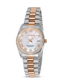 Guy Laroche - Rosalie Mother of Pearl White Watch for Women - GLWLH0002821 (Medium)