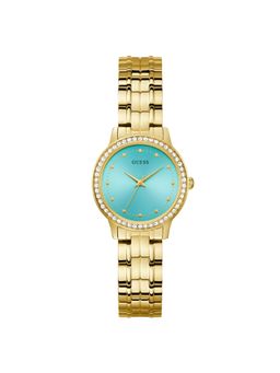 Guess - Women Round Aqua Stainless Steel Analog Watch - GW0092L2 (Medium)