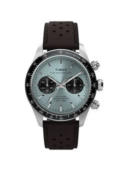 Timex - Waterbury Men Round Blue Stainless Steel Quartz Analog Watch - TW2Y70600IK (Medium)