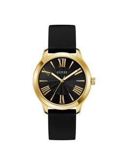 Guess - Men Round Black Stainless Steel Analog Watch - U1500G2M (Medium)