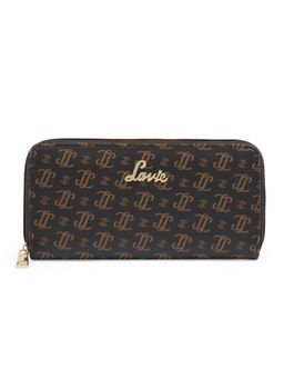 Lavie - Women's Sacy Monogram LL Print large Zip around Wallet (choco) (L)