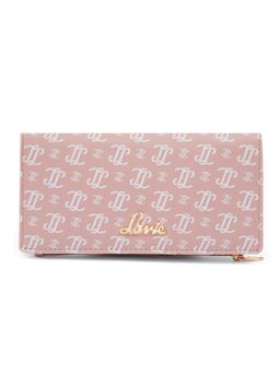 Lavie - Women's Safain Monogram LL Print Bifold Wallet (pink) (L)