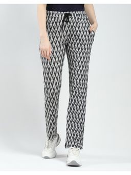 Monte Carlo - Womens Self Design Regular Fit Lower Pants