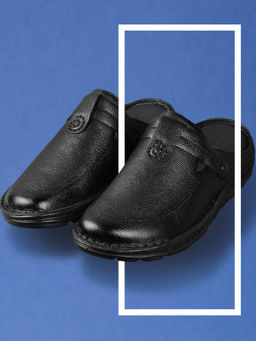 Mochi - Men Black Sandals