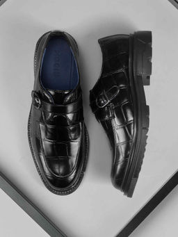 Mochi - Men Black Monk Straps