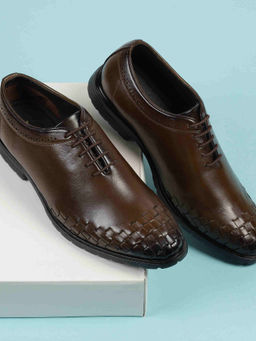 Mochi - Men Brown Oxfords