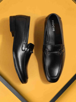 Mochi - Men Black Loafers