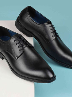 Mochi - Men Black Derbies