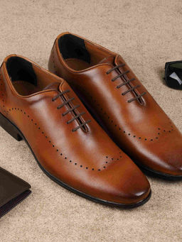 Metro - Men Brown Oxfords