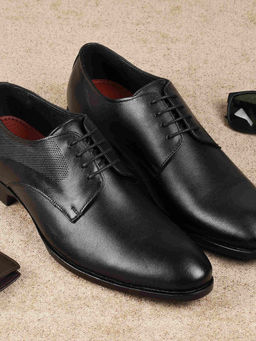 Metro - Men Black Derbies