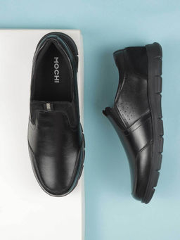 Mochi - Men Black Loafers
