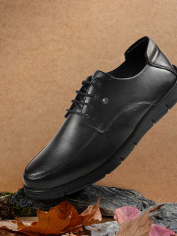 Metro - Men Black Derbies