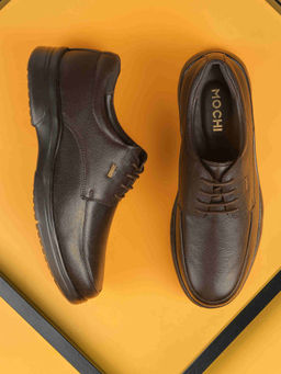 Mochi - Men Brown Derbies