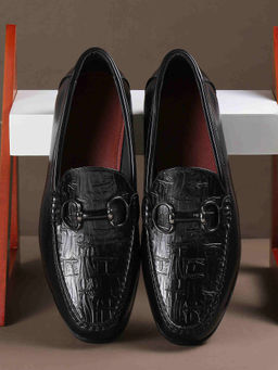 Metro - Men Black Loafers