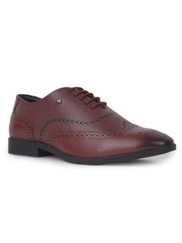 Lee Cooper - Men Maroon Brogues