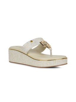 Lee Cooper - Women Beige Wedges Heels