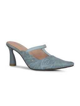Lee Cooper - Women Blue Mules Heels