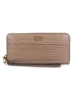 Guess - Katey Slg Large Zip Around Brown Wallets