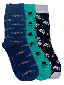 Mint & Oak - Happy Feet Club Socks for Men (Pack of 3)