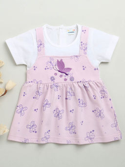 Bumzee - Purple Printed Dress