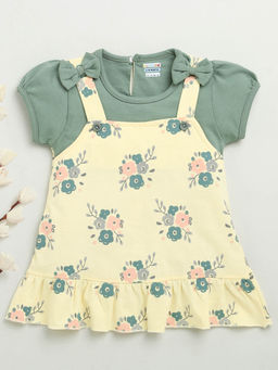 Bumzee - Yellow Floral Dress