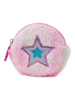Accessorize London - Girls Star Faux Fur Wallet