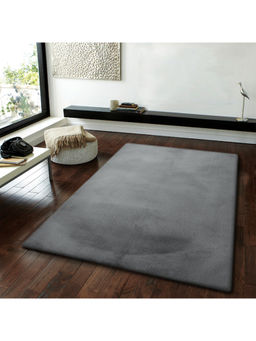 OBSESSIONS - Soft Shaggy Solid Carpet Grey