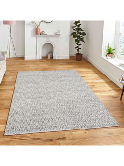 OBSESSIONS - Super Soft Anti Static Striped Carpet, Cream