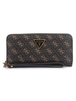Guess - Cordelia Logo Slg Lrg Zip Arnd Brown Wallets